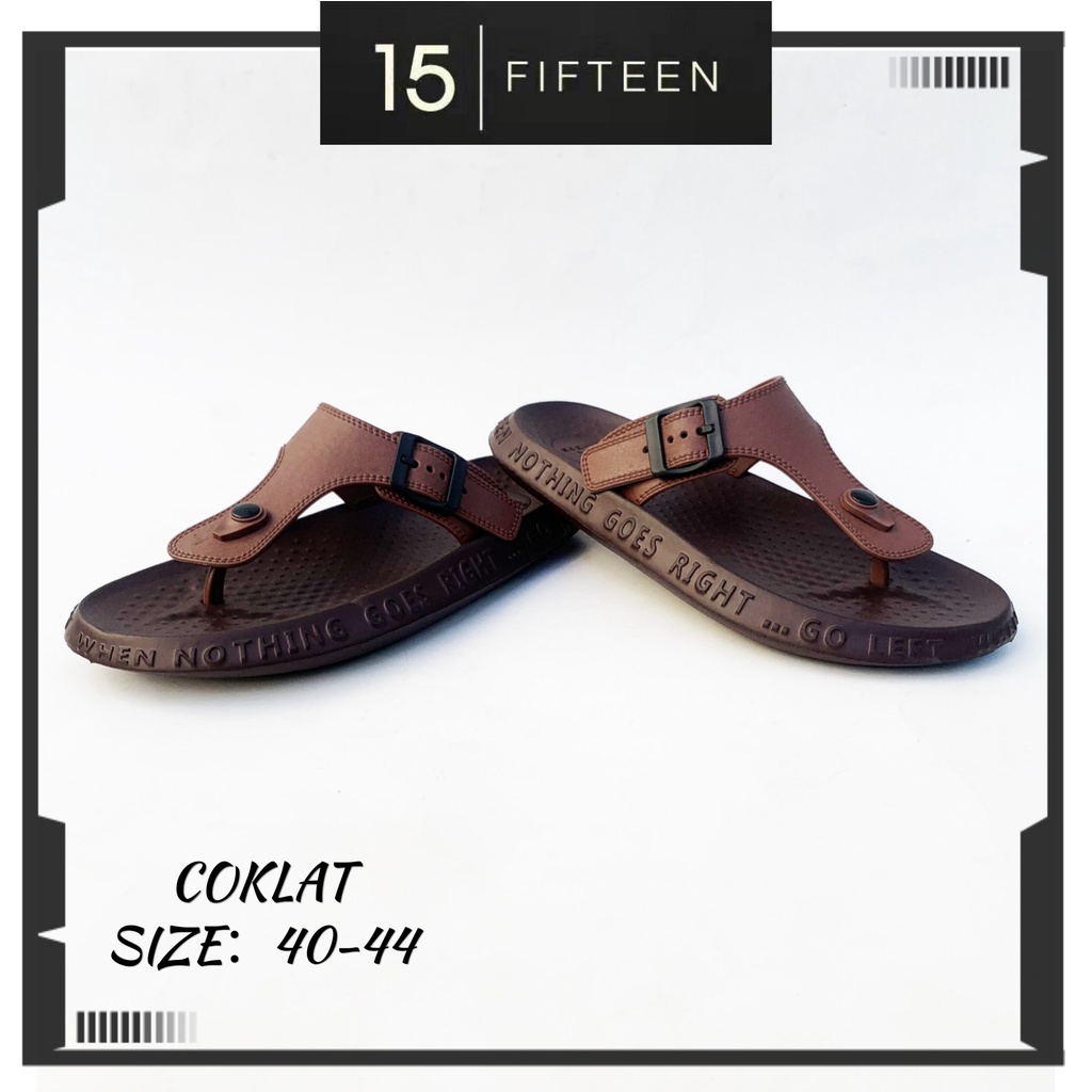 15 SHOP --- Kinbos - Sandal Pria / Sendal cowok / Sandal slip on / Sandal Jepit pria 9133