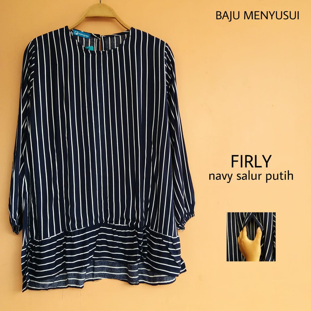 MAMIGAYA Baju Menyusui FIRLY Blouse  Menyusui Nursing Wear