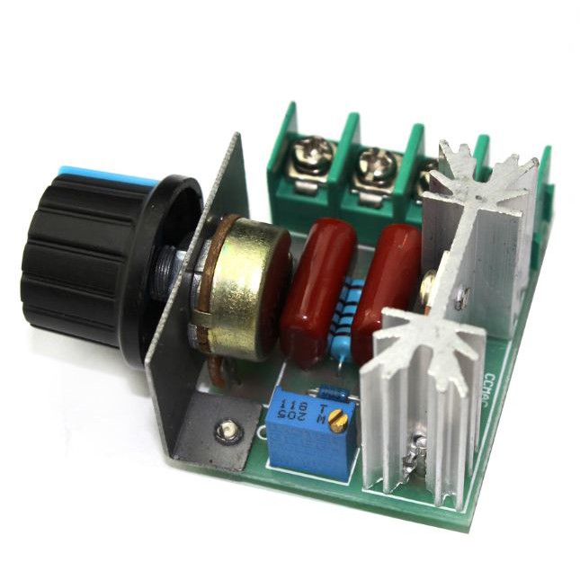 Dimmer SCR 2000W Motor Speed Controller 220V AC PWM Regulator 4.8