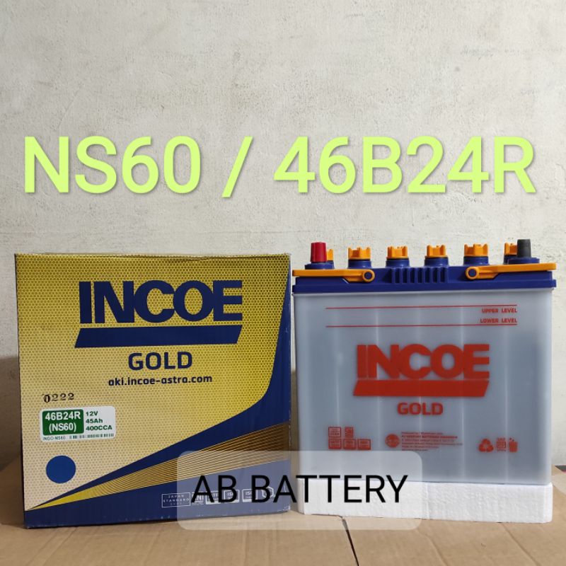 Aki Mobil NS60 [46B24R] ASTRA