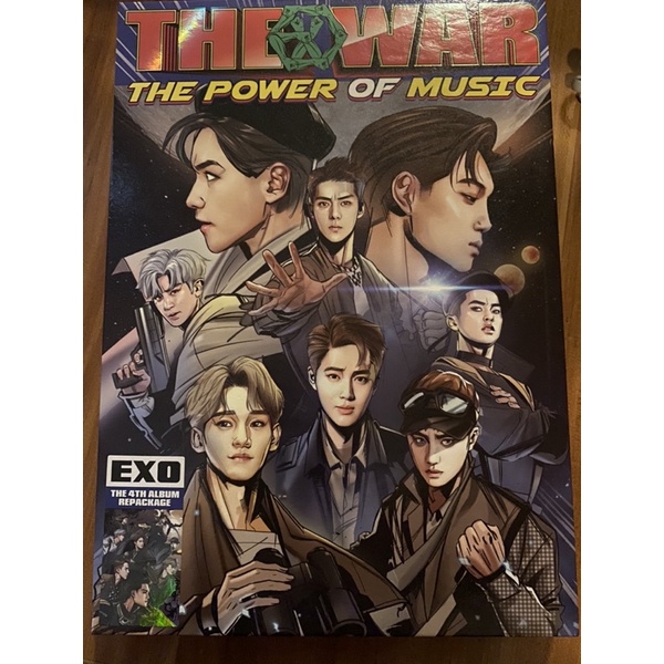 EXO SuperM Kai album only cover jopping Album The War obsession DMUMT power kokobop tempo