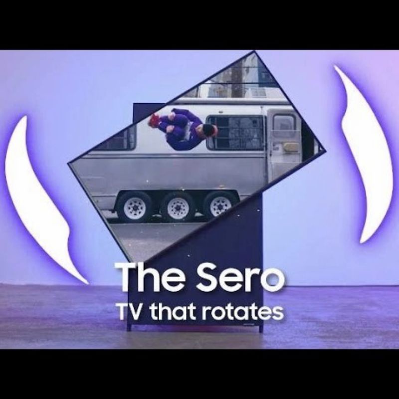 Samsung the sero Qled 4K Smart TV LS05T