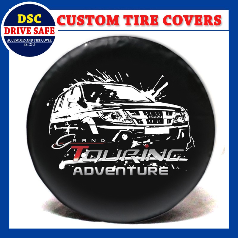 COVER BAN / SARUNG BAN SEREP ISUZU PANTHER GRAND TOURING DESIGN MOBIL OFFROAD (BISA CUSTOM)