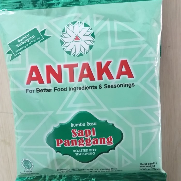 SAPI PANGGANG ANTAKA BUMBU TABUR ANEKA RASA SERBA GUNA ANTAKA RASA 100 GR