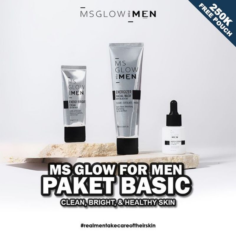 MS GLOW FOR MEN free pouch (COD)