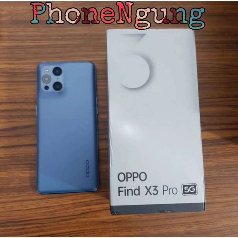 Oppo Find X3 Pro 5G 12GB/256GB Fullset Resmi