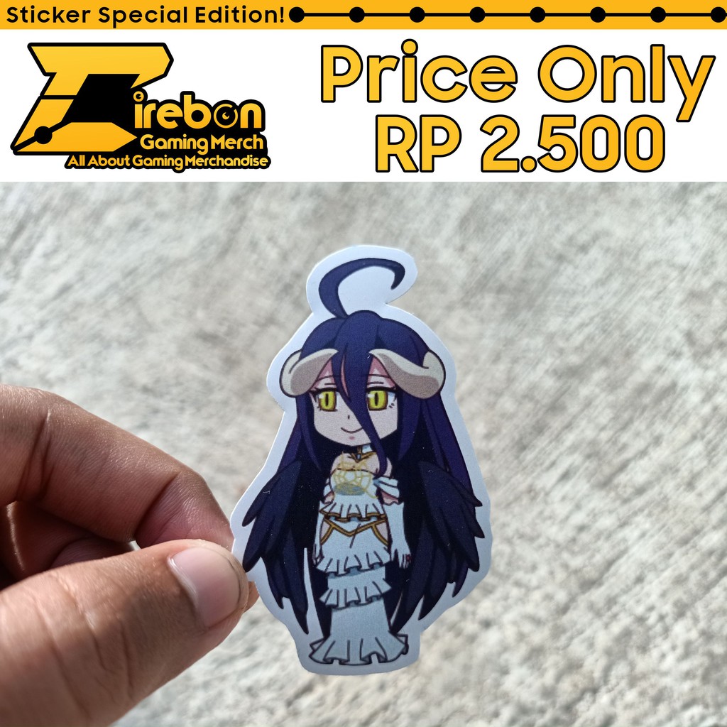 

Sticker Stiker Albedo Overlord