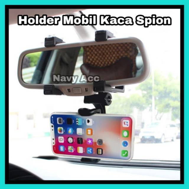 Holder Mobil - Holder GPS - Holder Kaca Spion - Tempat Hp Mobil