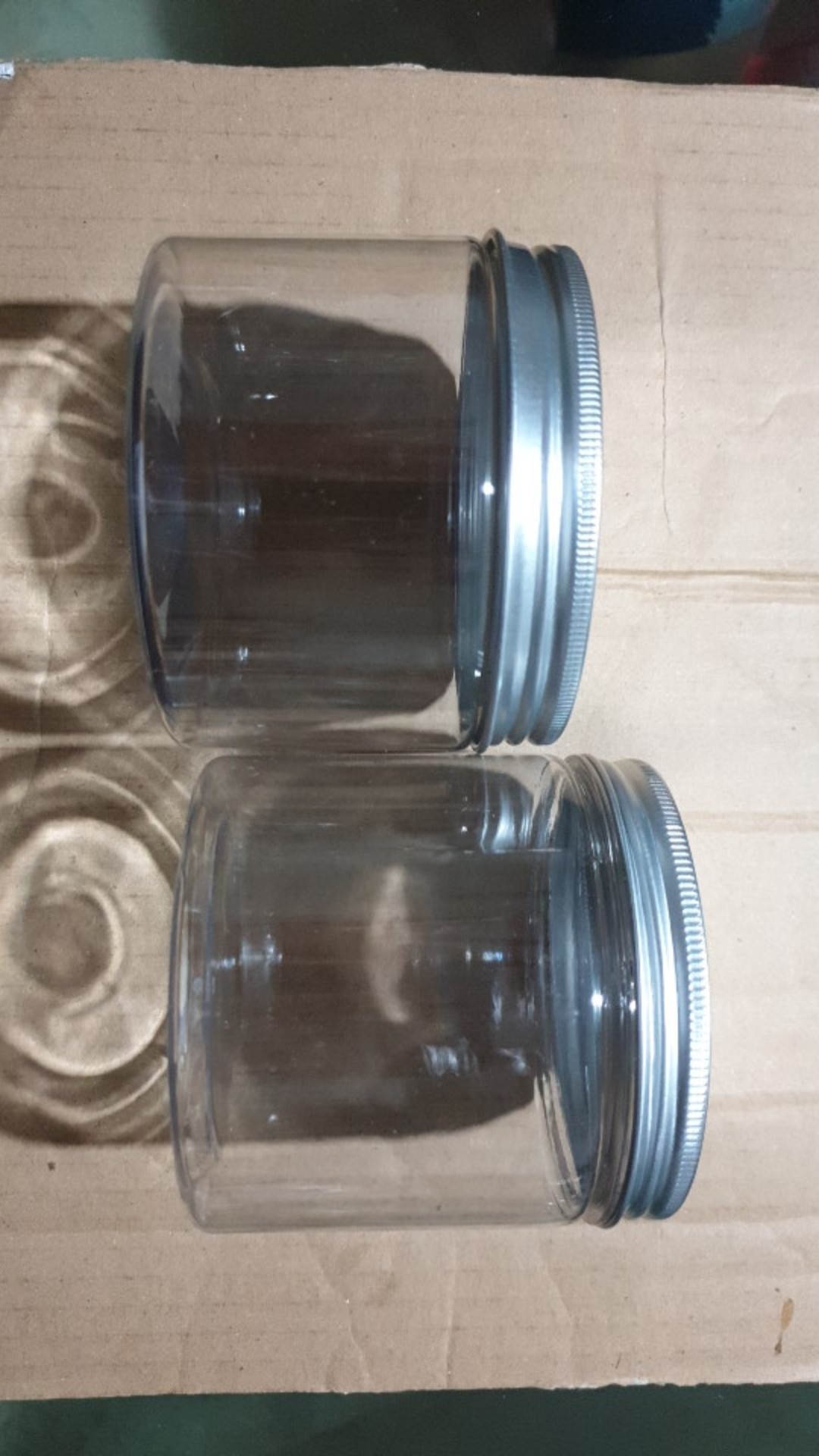 350ml Botol Toples Makanan Snack Kering Ringan Botol Toples Plastik Jar Madu Sambal Selai