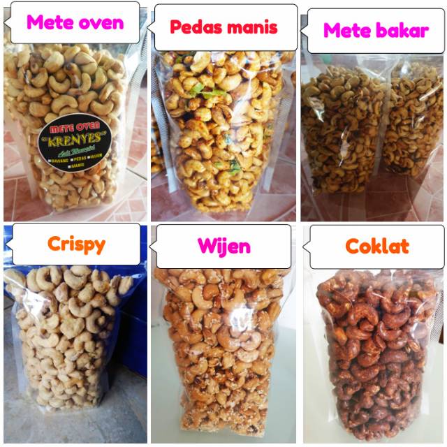 

Kacang mede aneka rasa 1000 g