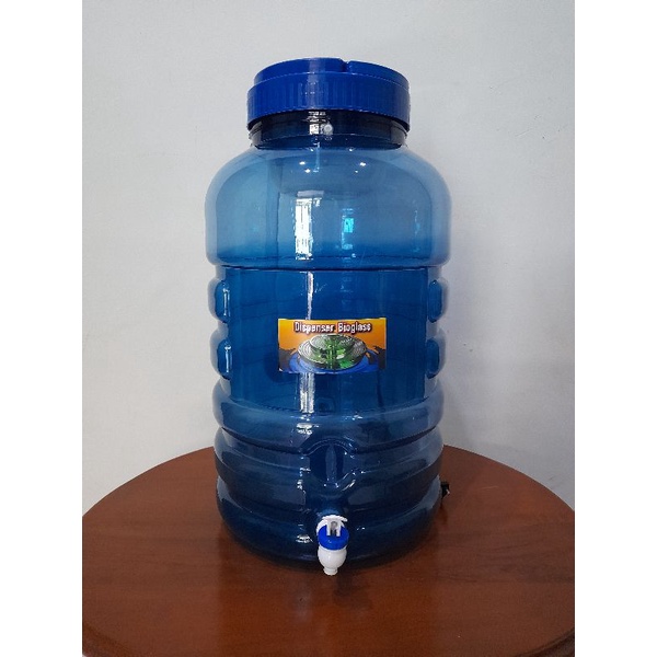GALON BIOVORTEX 20 LITER STANDART WARNA BIRU || GALON DISPENSER BIOGLASS || GALON BIOGLASS FILTER AI
