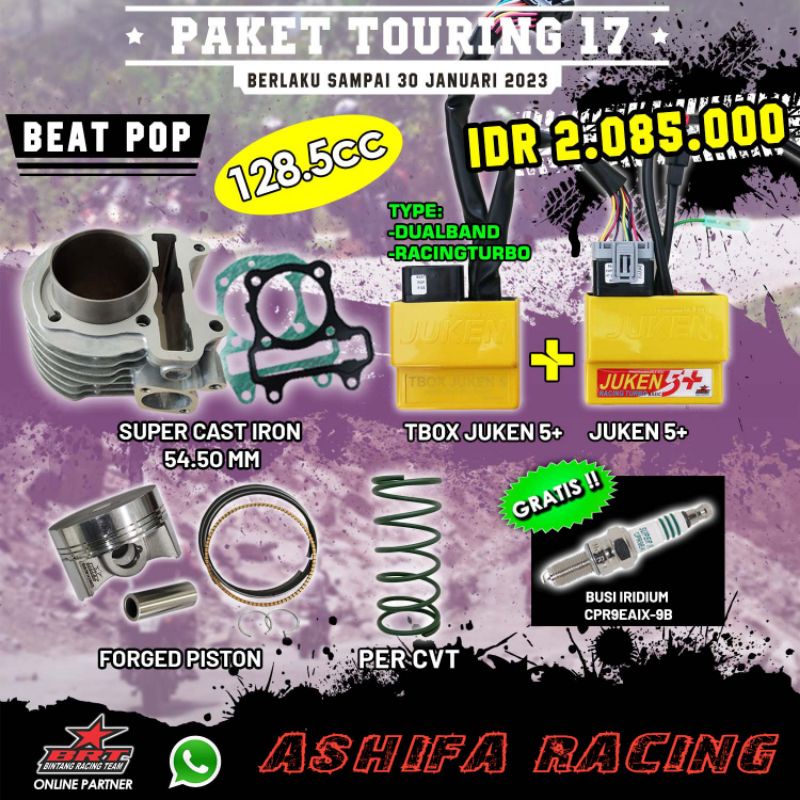 PAKET TOURING 17 BRT ( BEAT ,SCOOPY, BEAT STREET )