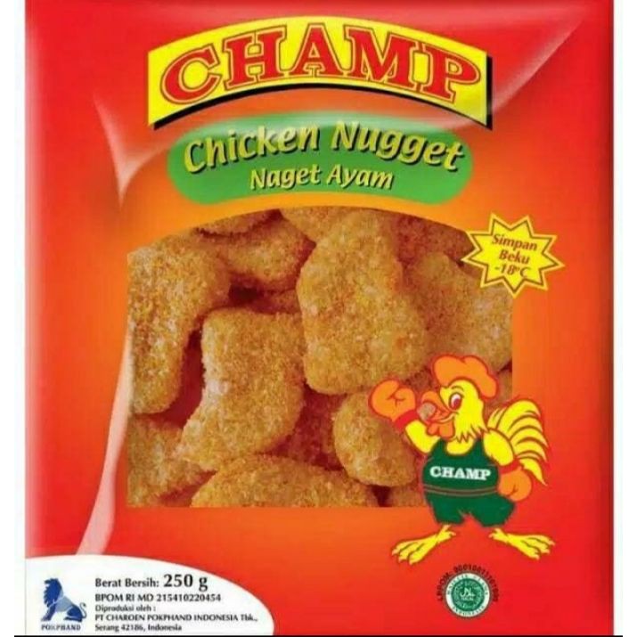 Champ Chicken Nugget / Naget Ayam 250 g