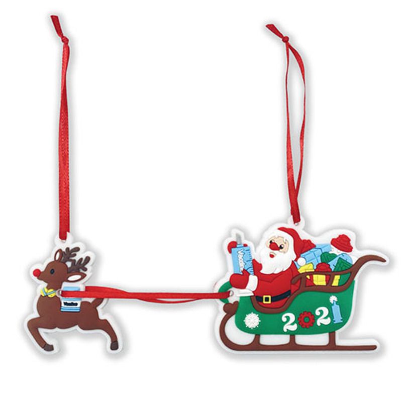 【Hot！！！】2021 Christmas Xmas Tree Hanging Decor Pendant Gift Santa Ornaments