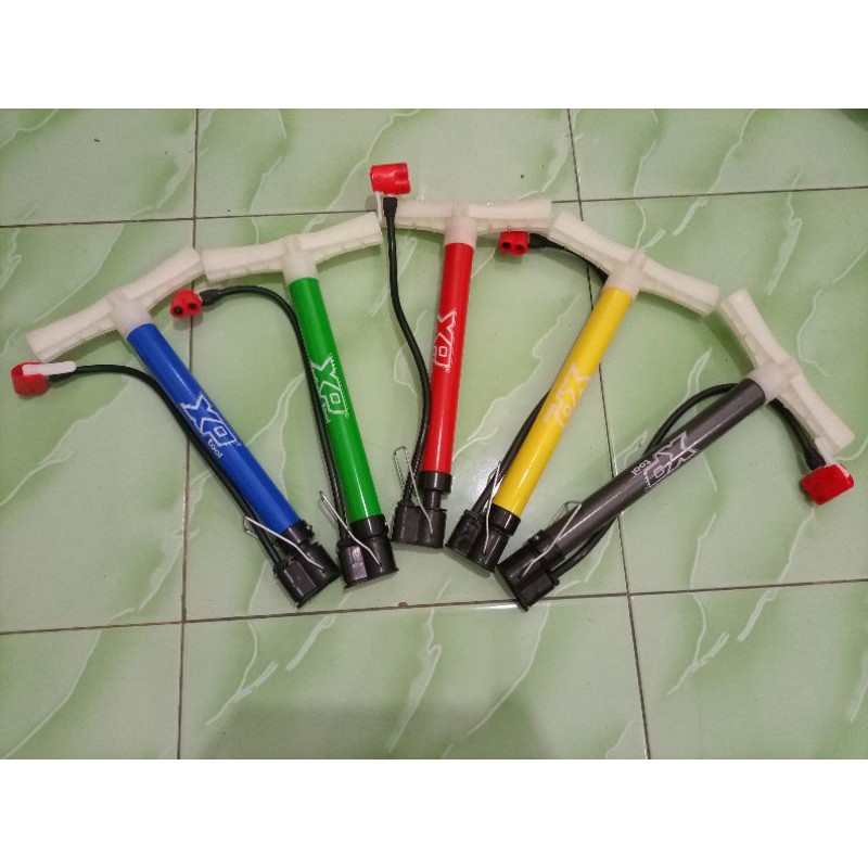 pompa ban kecil/ pompa angin manual pendek/ pompa sepeda pendek