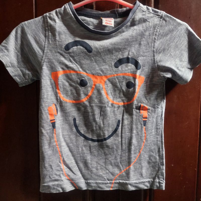 kaos anak laki JSP 962 KIDS size 4Y