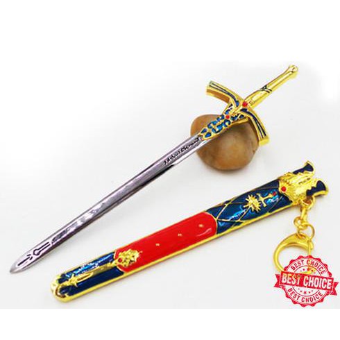Promo Keychain gantungan kunci pedang anime fate stay night caliburn Murmer