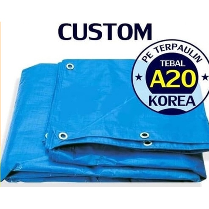 Terpal Tenda A20 Korea Lembaran Custom
