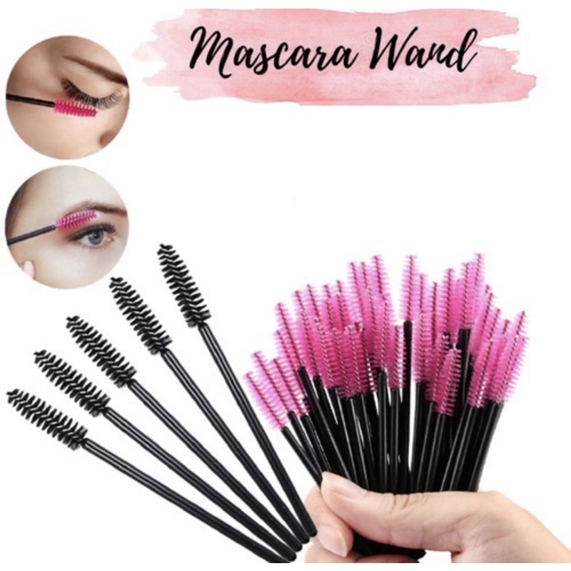 MASCARA WAND SISIR ALIS KUAS BULU MATA BULU MATA EXTENTION MAKEUP TOOL LIP BRUSH KUAS ALIS PORTABLE