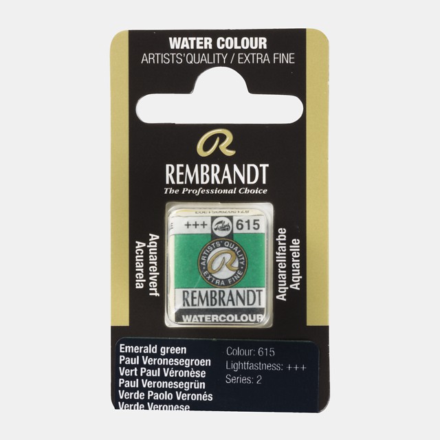 

Rembrandt Water Colour Pan Series Green