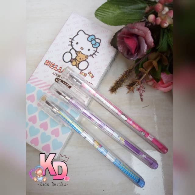 

Pulpen Gel Hello Kitty Bolpoin Karakter Pena Alat Tulis Bulpen Gel Murah By Kadodeviku