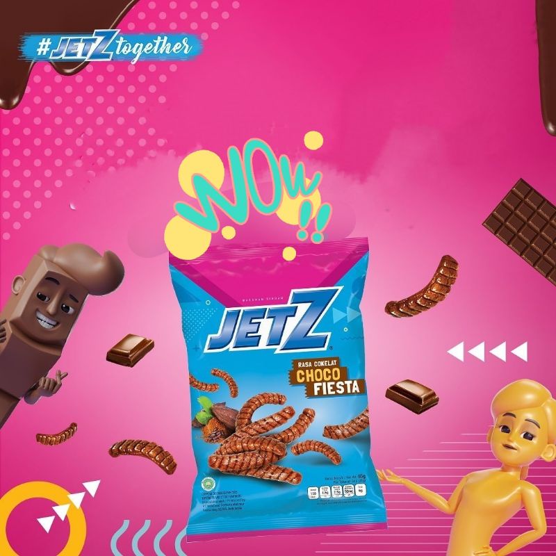 

(TERLARIS) Snack JetZ CHOCO FIESTA 12gr .