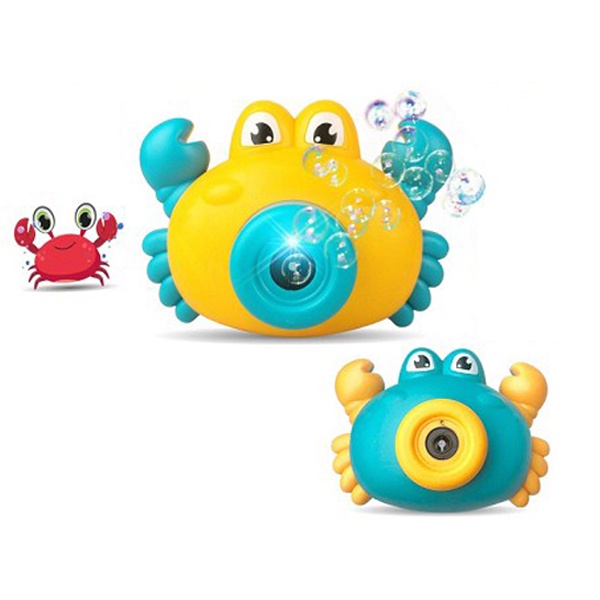 Minan Anak Bubble Camera/Mainan Anak Bubble Machine Beautiful Music-Kepiting