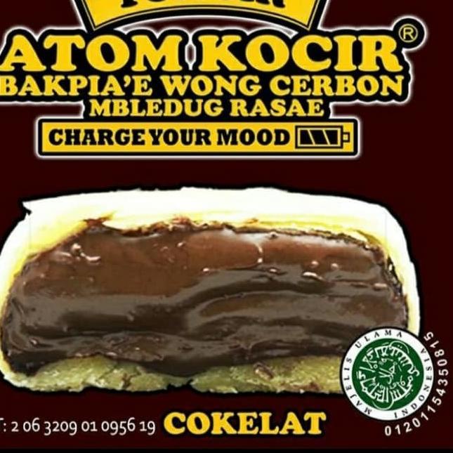 

✯Ready Tomcir Atom Kocir Cokelat Bakpia Cirebon 1 pack isi 5 Z69 ➯