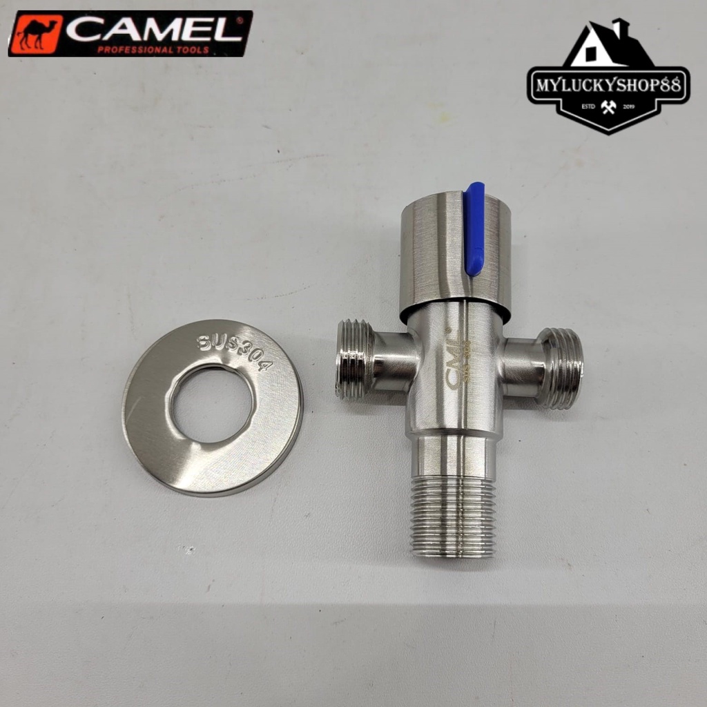 Camel Kran Cabang 1/2&quot; T Salib Shower Jetshower Keran Toilet Kakus WC