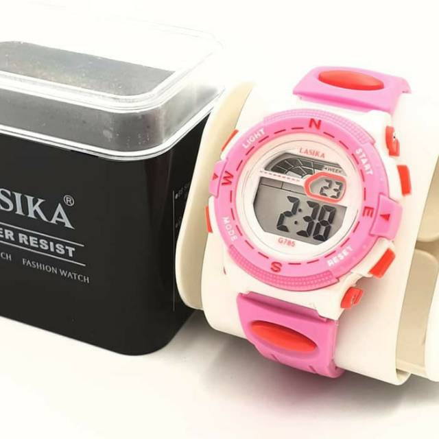 JAM TANGAN LASIKA  ANAK ABG SPORTY KEREN ORIGINAL WATER RESIST