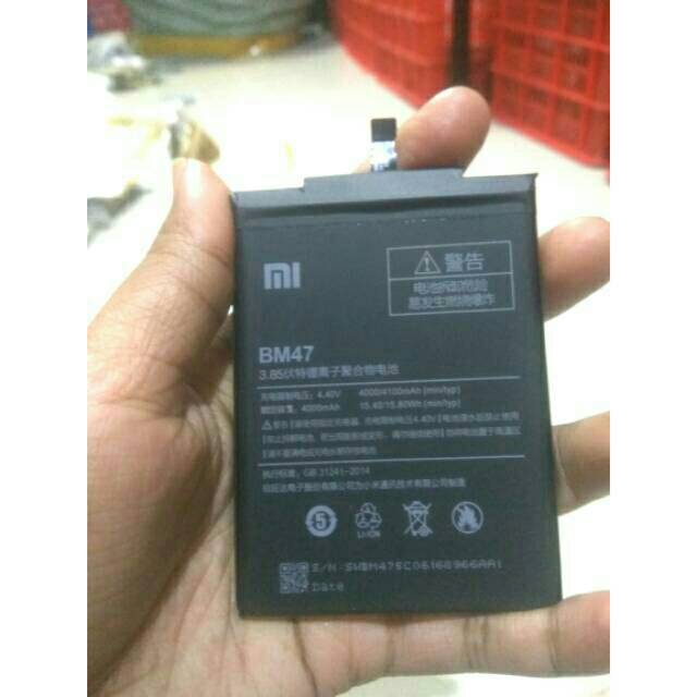 Baterai ORI 99  % BM -47 / XIAOMI REDMI 3 /3S /3X BATERAI BATRE