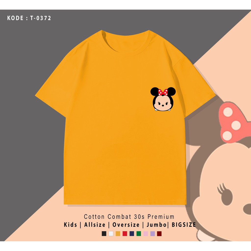 TSUM KARAKTER T-SHIRT / KAOS OVERSIZE / UNISEX / TUMBLER TEE