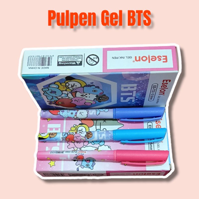 

Pulpen Gel BTS