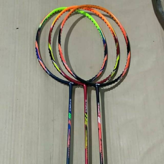 G force/66/77/88/lining/raket/badminton/bulutangkis/original