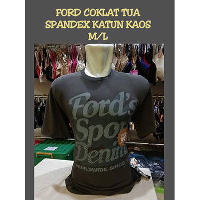 KAOS FORD COKLAT TUA