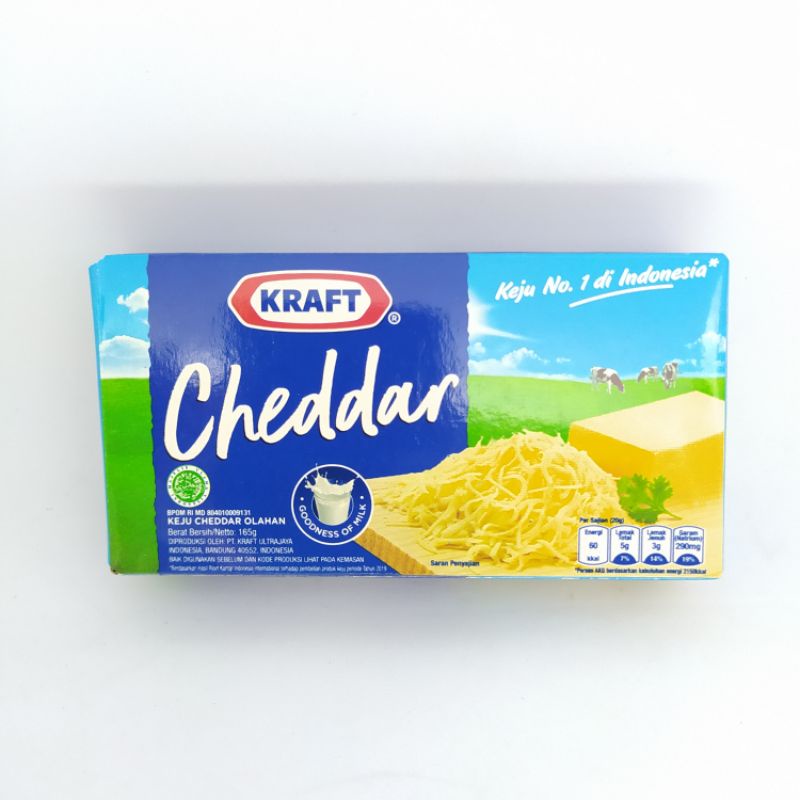 

Keju kraft 150gr / keju cheddar/ keju parut