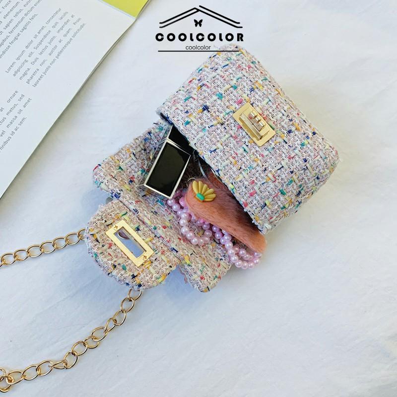 CODTas Messenger Satu Bahu Anak Kartun Bunga Lucu Tas Selempang Cocok untuk Semua- cl