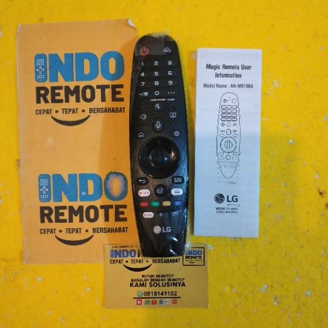 REMOTE TV LG MAGIC AN-MR19BA ORIGINAL MR19BA