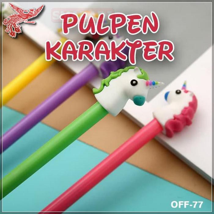 

COD - BEST PULPEN GEL KARAKTER - ALAT TULIS DENGAN KARAKTER LUCU - OFF-77 - FCO
