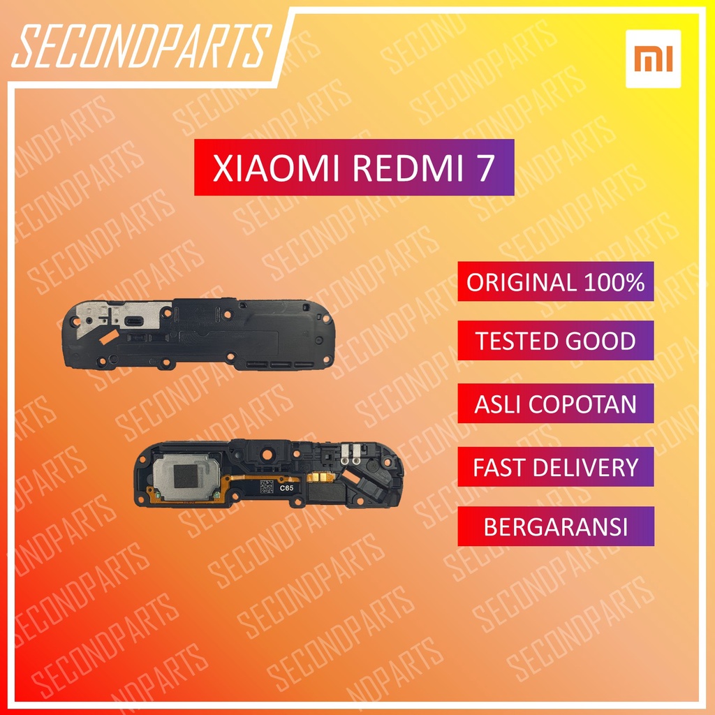 SPEAKER BUZZER MUSIC XIAOMI REDMI 7 ORIGINAL COPOTAN