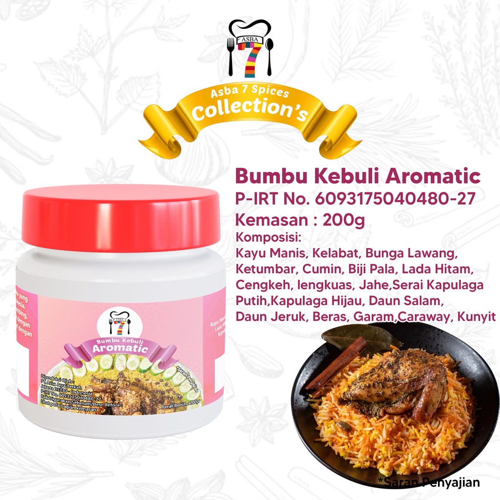

ASBA BUMBU KEBULI AROMATIC TOPLES 200G