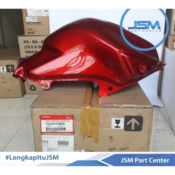 TANGKI HONDA CB150 R MERAH ORIGINAL FUEL TANK CB150 TAHUN 2013-2014 STREET FIRE