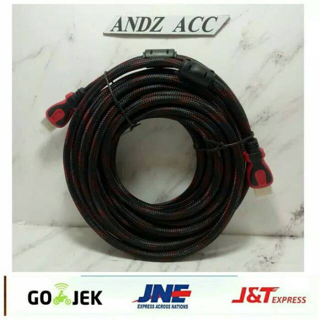 KABEL HDMI TO HDMI 10 METER CABLE HDMI BERKUALITAS BAGUS 100% NEW