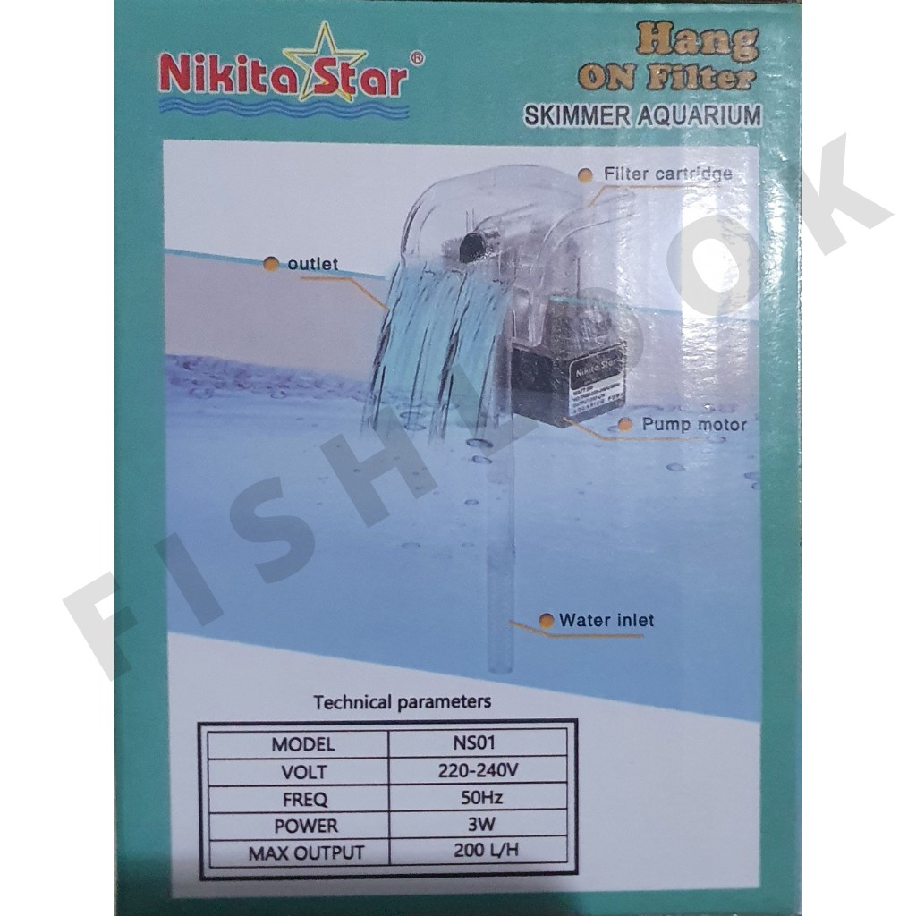 Filter Gantung Aquarium / Filter Gantung Aquascape NS 01