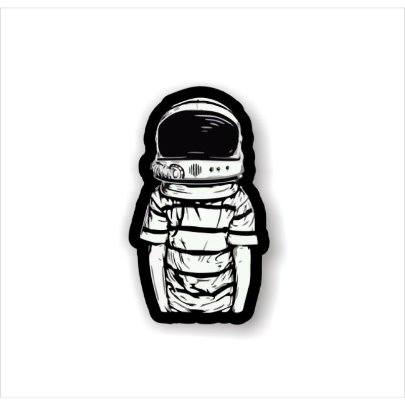 

Stiker Sticker Brand Graftac Astronot Clothing Journal Hype Logo Aesthetic striping decal mobil motor herex kekinian tailook grafiti