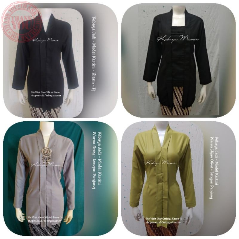 Kebaya Kutubaru Murah | Kebaya Kartini Hitam | Kebaya Kutubaru Opnesel | Kebaya Murah Terbaru Kebaya