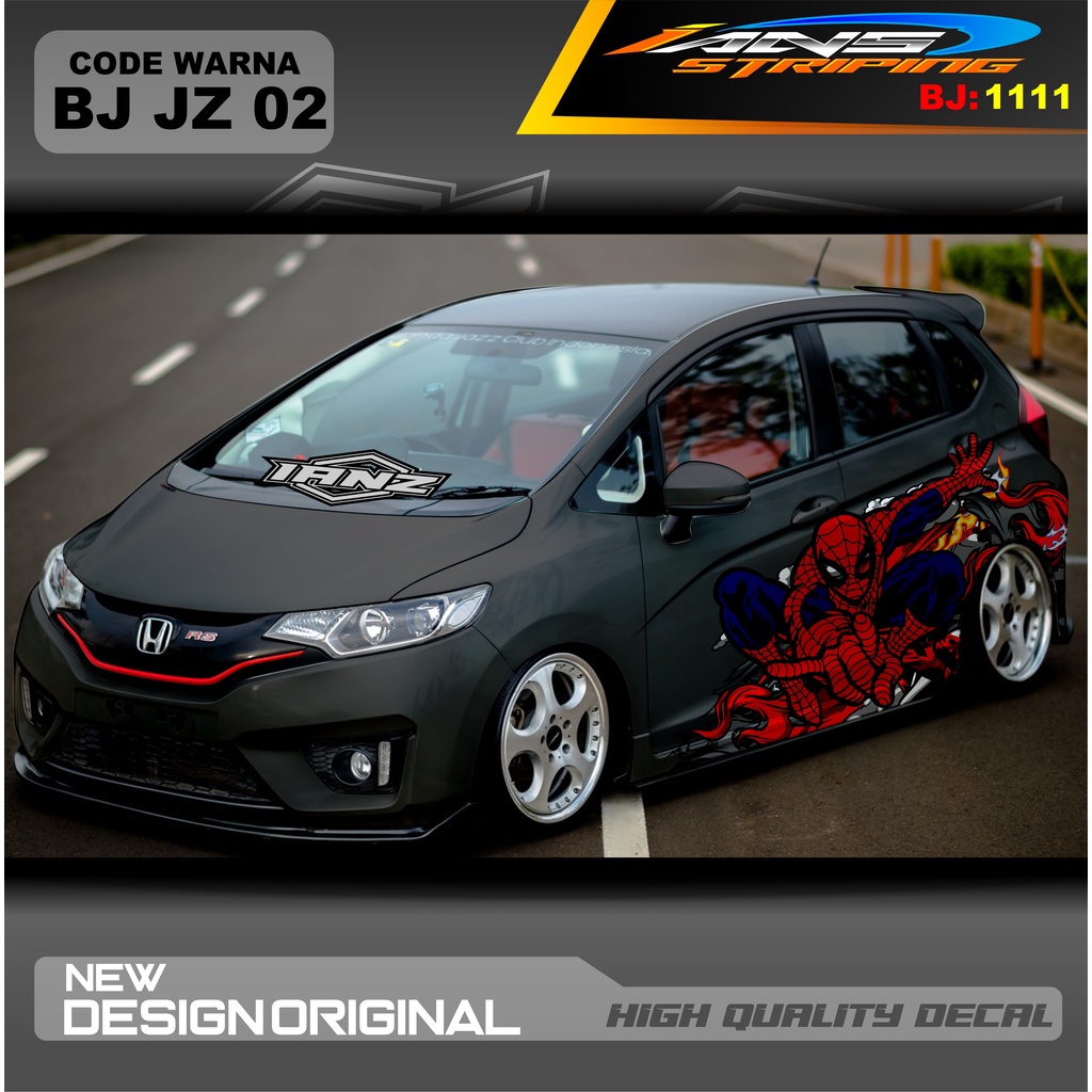 VARIASI STIKER MOBIL JAZZ / STIKER MOBIL BRIO / DECAL STIKER MOBIL SWIFT / STIKER MOBIL TOYOTA / DECAL STICKER MOBIL / STIKER YARIS AYLA