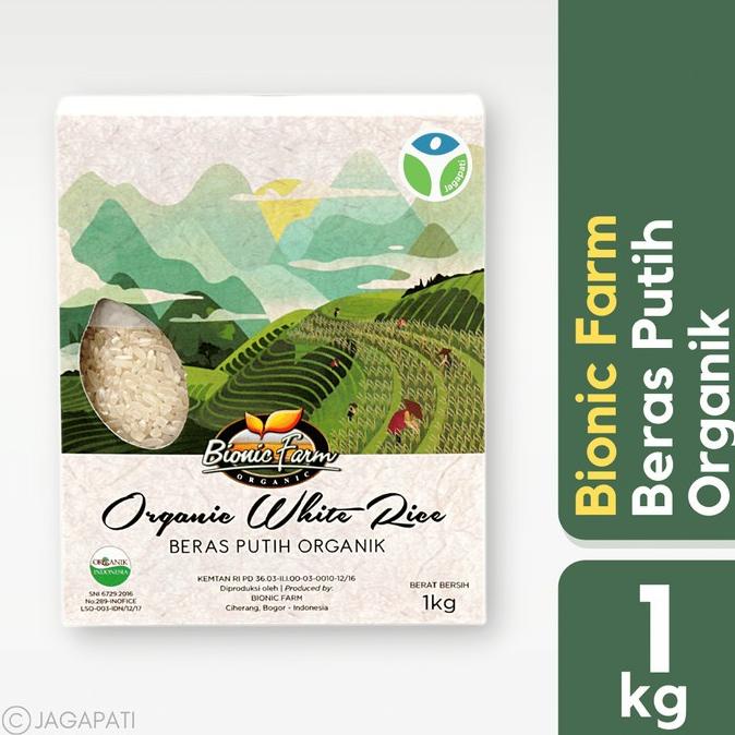 

Bionic Farm - Fragrant White rice - Beras Organik - 1 kg