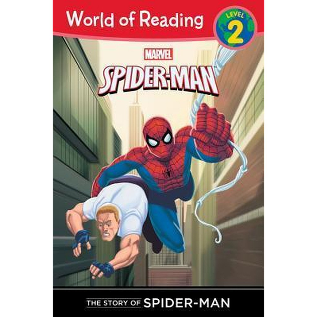 

Buku Import - WORLD OF READING: SPIDER-MAN,THE STORY OF SPIDER-MAN (LEVEL 2) - Asli Segel