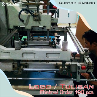 SABLON KARDUS 1 WARNA LOGO TULISAN Shopee Indonesia SABLON KARDUS 1 WARNA LOGO TULISAN Shopee Indonesia